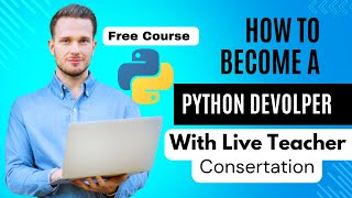 Python Course With Live Teacher Consertation  freepythoncourse pythontutorial program [upl. by Korney110]