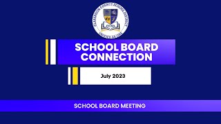 CCSD School Board Meeting July 2023 [upl. by Aleahs861]