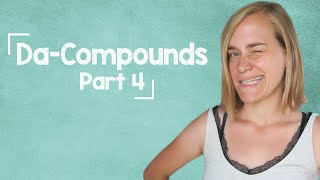 German Lesson 84  Da Compounds  Part 4 darauf  19 Examples  STARRING JULIA  SASCHA  B1B2 [upl. by Vitalis192]