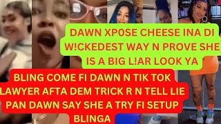 DEM SETUP BLINGA AGAINST DAWN N MEK SHE COME DI DAWN N TIK TOK LAWYER DAWN XP0SE CHEESE [upl. by Eceryt806]