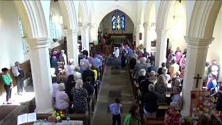 Memorial service for Gill Hayward from St Giles Church Totternhoe from 1100am [upl. by Evania165]