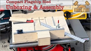 141  Unboxing and Assembly of the Flagship Sled  Compact size [upl. by Redfield715]