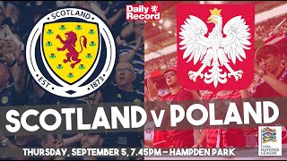 Scotland v Poland live stream and TV details plus team news for Nations League opener at Hampden [upl. by Druci108]