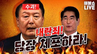 윤석열 김용현을 당장 내란죄로 체포하라 사형 또는 무기징역 [upl. by Lleze]