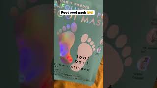 Foot Peel Mask shorts footpeel [upl. by Yuma]