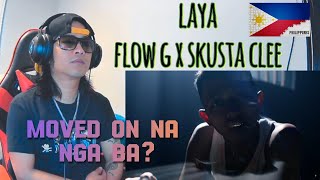 FLOW G  LAYA ft SKUSTA CLEE Official Music Video Reaction [upl. by Tnilc]