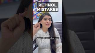 How to use Retinol for beginners  How to apply Retinol  Retinol mistakes dermatologist [upl. by Akienaj]