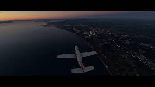 Flight Simulator  TBM 850  Prestwick to Glasgow  MSFS [upl. by Nodnas]