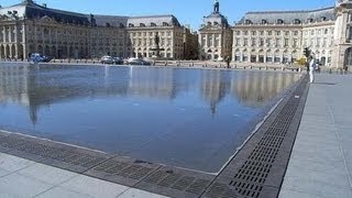 Bordeaux quot Le Miroir deau des quais quot [upl. by Zellner]