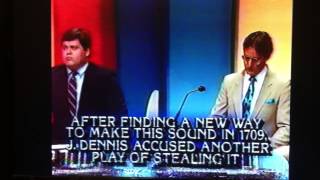 Final Jeopardy 10301987 [upl. by Mahla]