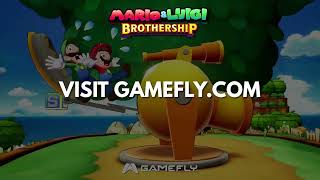 GameFly Video Game Rentals  Mario amp Luigi Brothership  RILI  Rent Your Games amp Save mariobros [upl. by Tomkiel]