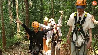 🌳You will experience the natural beauty and impressive 🌿with Jungle Flight Zipline Chiang Mai [upl. by Balthasar530]