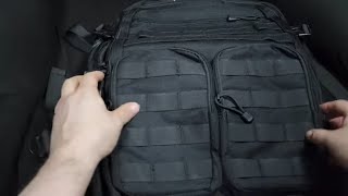 Military Tactical Backpack 3 Day Assault Pack Molle Bag Waterproof Bug Out Bag Review [upl. by Araem]