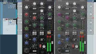 Waves SSL 4000 EChannel vs GChannel [upl. by Rozelle923]