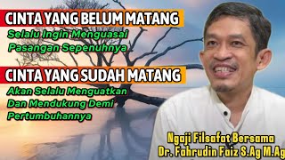 💥NGAJI FILSAFAT CINTA YANG MEMPERDAYAKAN DR FAHRUDIN DAN [upl. by Llenrev606]