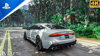 Audi RS 7 Sportsback 4K realistic graphics gameplay The Crew Motorfest Ps5 Slim [upl. by Enillebyam]