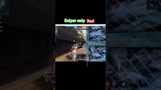 Sniper only red number🤧foryou foryoubage freefirehighlights freefire ytshorts crazysquad703 [upl. by Newsom805]