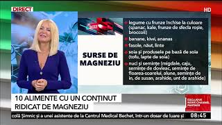 Când se ia Magneziu seara sau dimineața Necesarul deficienţa şi excesul de magneziu [upl. by Claus]