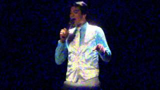 Elvis Tribute Artist Joseph Hall performing Where No One Stands Alone [upl. by Peh]