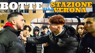 Botte e Prepotenza alla Stazione di Verona tra Maranza [upl. by Beckerman]