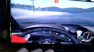 Colin McRae Rally 20 on usb steering wheel [upl. by Balfore]