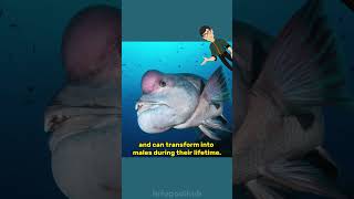 The weirdest fish Asian Sheepshead Wrasse Cheilinus undulatus [upl. by Lucais]