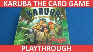 Karuba The Card Game  Playthrough [upl. by Haleemaj]