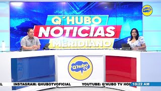 EN VIVO QHUBO NOTICIAS MERIDIANO CON BRENDA MONCADA ONAN FIGUEROA [upl. by Akitahs]