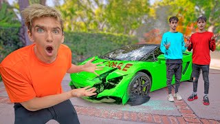 Did Lucas and Marcus Break my Lamborghini SHARERGHINI [upl. by Adnauq163]