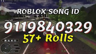 57 Rolls Roblox Song IDsCodes [upl. by Enerol]