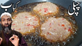 Chapli Kabab Recipe by Recipe Trier  Kabab Recipes  how to make chapli kabab [upl. by Pisano]