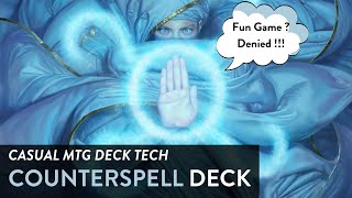 MTG DECK TECH 30 COUNTERSPELL DECK [upl. by Nwahsear]