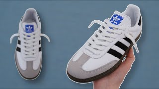 How To Lace Adidas Samba Loosely BEST WAY [upl. by Dnana783]