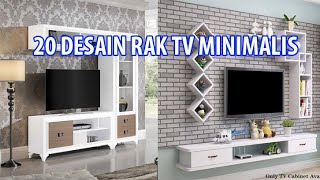 20 Desain Rak TV Minimalis Modern Terbaru [upl. by Dao]