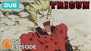 Trigun Ep 1  DUB  The 6000000000000 Man [upl. by Sturrock]