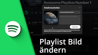 Spotify Playlist Bild ändern  Spotify Playlist Cover ✅ Tutorial [upl. by Emiline]