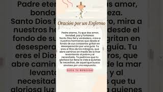 Oracion por un enfermo  tu eres el Dios de los milagros [upl. by Aymik]