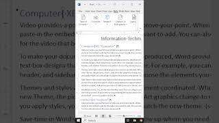 Trick Quickly remove ALL Index Entries from your document  How to  Index in Word  Skills Tube [upl. by Siulesoj499]