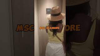 MSC SEASHORE Oceanview Balcony Stateroom 10157 Tour 🚢 [upl. by Dumm949]