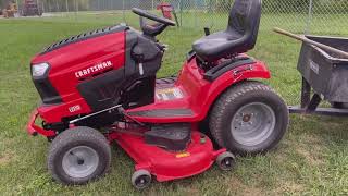 Craftsman T310 tight turn demo1 [upl. by Swenson4]