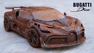 Abandoned BUGATTI Divo Full Restoration [upl. by Nevaj962]