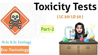 PART2 Difference between LD50 LC50 amp EC50 Toxicology LC50  LD50 MSc Zoology [upl. by Maurizio]