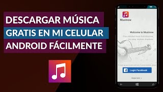 Cómo Descargar Música en mi Celular Android Fácilmente [upl. by Salomo]