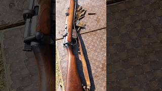 Lee Enfield rifle no1 MK III loading hunter classical leeenfield british 303 review russia [upl. by Messere]