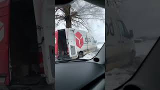 Zima zaskoczyła kierowców ❄️💥🚚🙈 Wiązowna  video Kacper Wiązowski [upl. by Bauer]