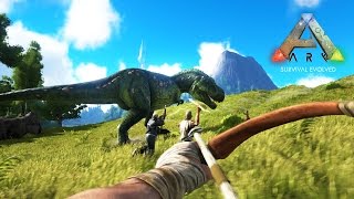 ARK Survival Evolved  DINOSAUR ISLAND HUNTERS ARK Survival Evolved Gameplay [upl. by Hairehcaz755]