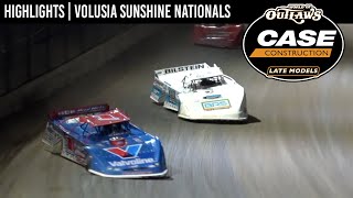 World of Outlaws CASE Late Models  Sunshine Nationals  January 20 2024  HIGHLIGHTS [upl. by Tess428]