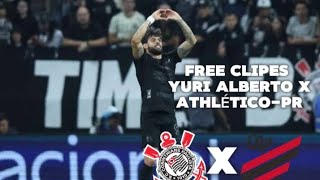 FREE CLIPES YURI ALBERTO X ATHLÉTICO PARANAENSE 4K  PARA EDIT  yurialberto corithians [upl. by Ojyllek]