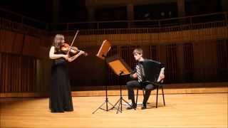 Vittorio Monti  Czardasz ViolinampAccordion Duo [upl. by Hawken]