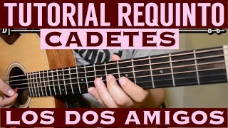 Los Dos Amigos  Requinto  Intro Tutorial de Guitarra  Cadetes De Linares TABS [upl. by Walworth]